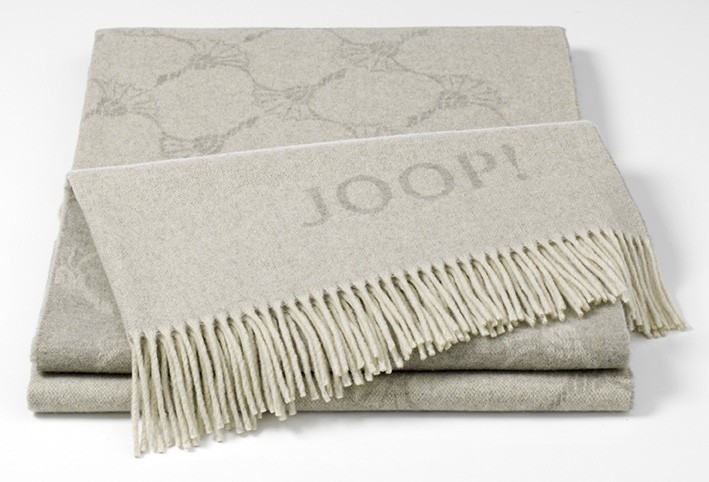 Плед JOOP! Faded Cornflower sand