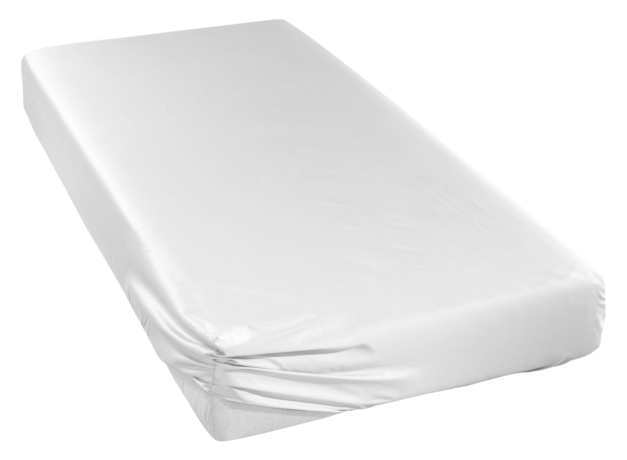 Простынь Curt Bauer UNI-MAKO-SATIN weiß
