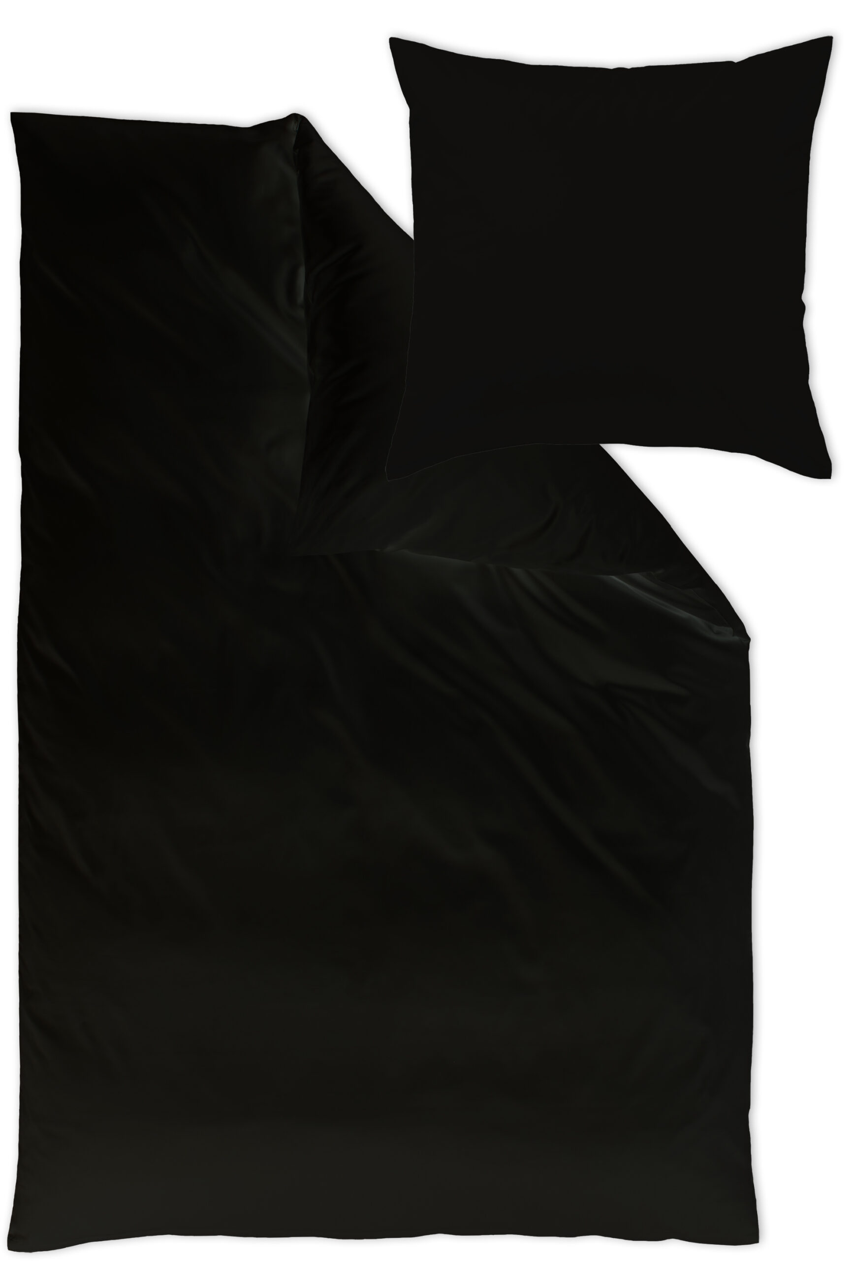 Наволочка Curt Bauer UNI-MAKO-SATIN schwarz — изображение 2