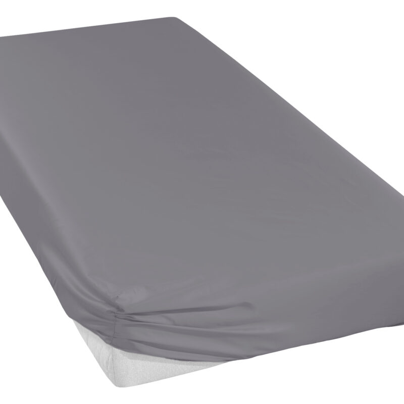 Простынь Curt Bauer UNI-MAKO-SATIN mattsilber