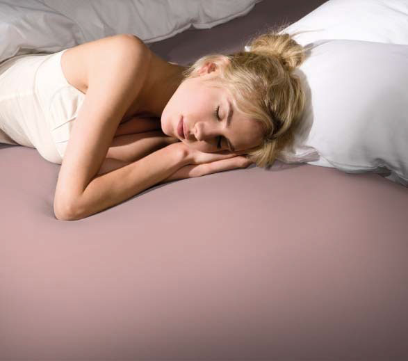 Простынь на резинке BELLA DONNA PREMIUM old rose