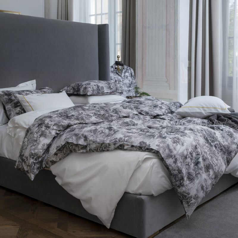 Постельное белье DecoFlux THE LOVERS TALE grey