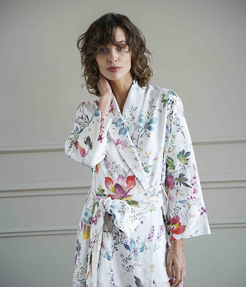 Халат Decoflux MONDAY BLOOMS