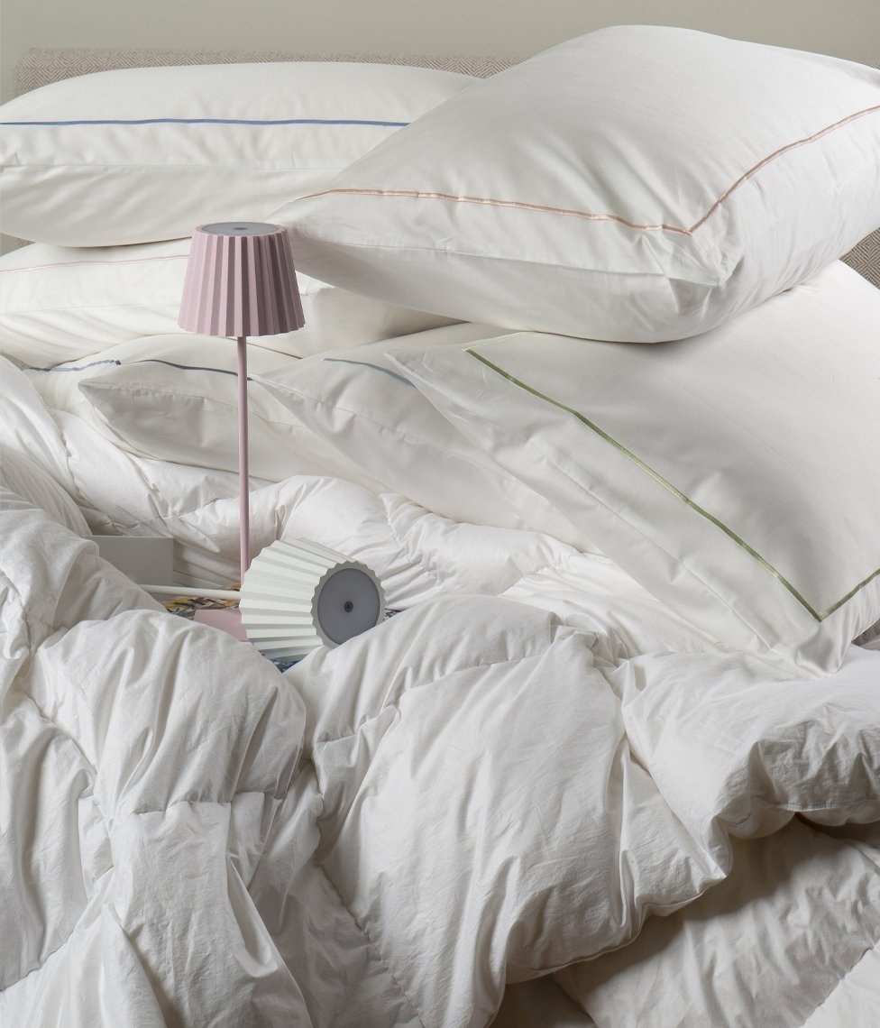 Наволочка DecoFlux WHITE pudra