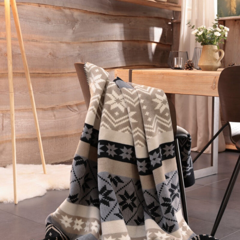 Плед Biederlack WINTER BRAID