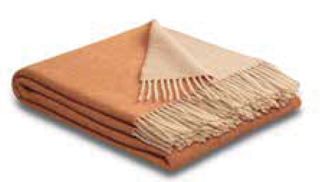 Плед Biederlack CASHMERE henna sand — изображение 2