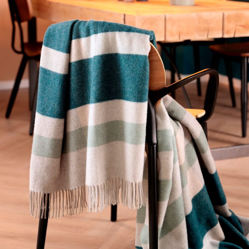 Плед Biederlack TEAL CHARMING