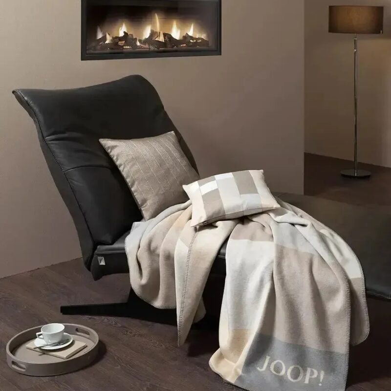 Плед JOOP! mosaic chateua natur