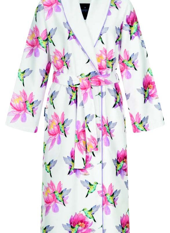 Халат Morgenstern KOLIBRI белый