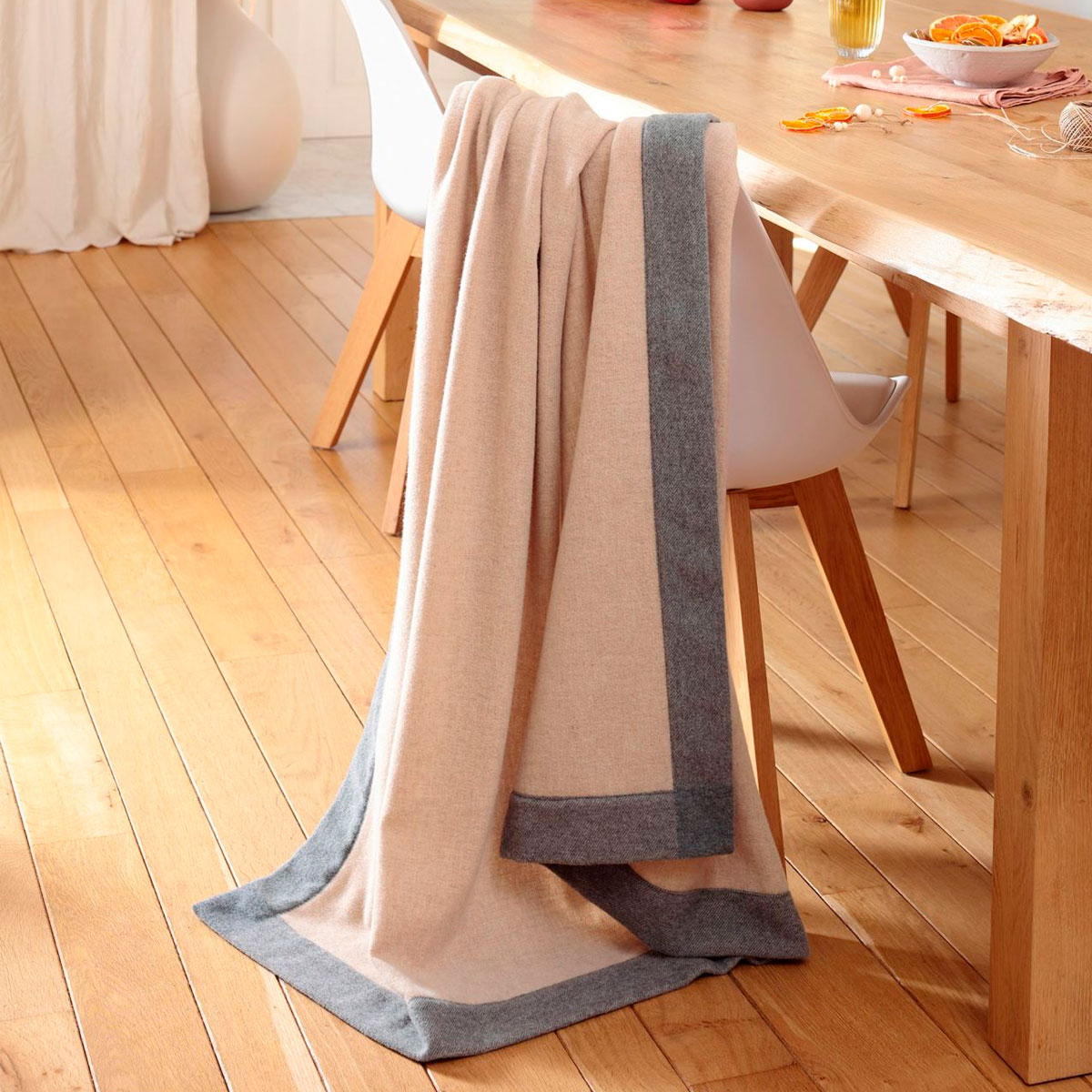 Плед Biederlack PRADO sand