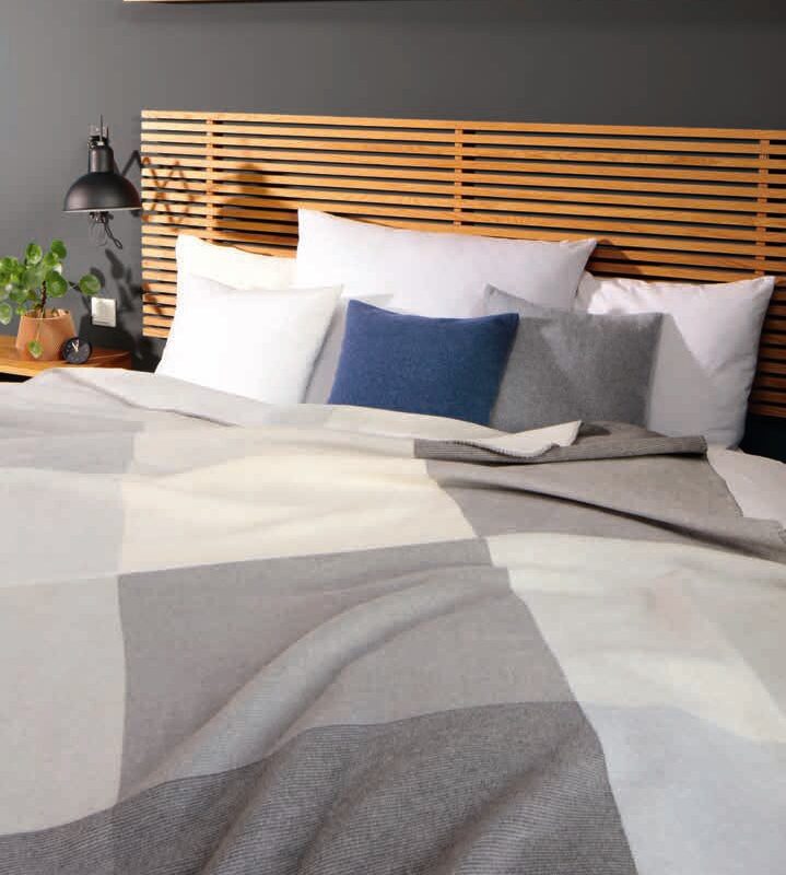 Плед Biederlack COLOURFIELDS grey