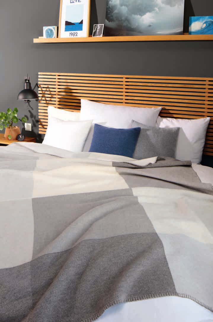 Плед Biederlack COLOURFIELDS grey