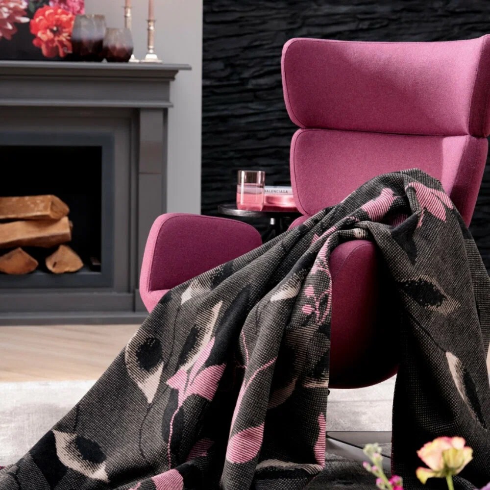 Плед Biederlack DARK VINE