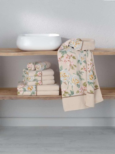 Полотенце Feiler VANILA ROSE кремовое