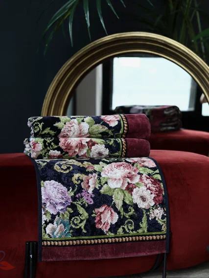 Полотенце Feiler ELISAVETA weinrot