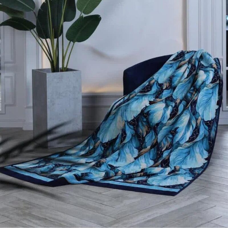 Плед Feiler BRISE голубое