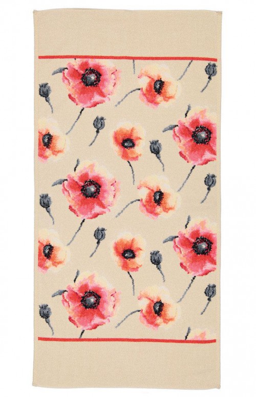 Плед Feiler KLATCHMOHN коралловый — изображение 3