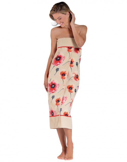 Плед Feiler KLATCHMOHN коралловый — изображение 2