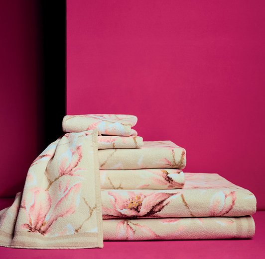 Полотенце Feiler BELLE FLEUR бежевое