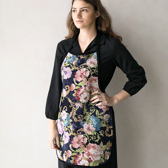 Фартук Feiler ELISAVETA schwarzblau