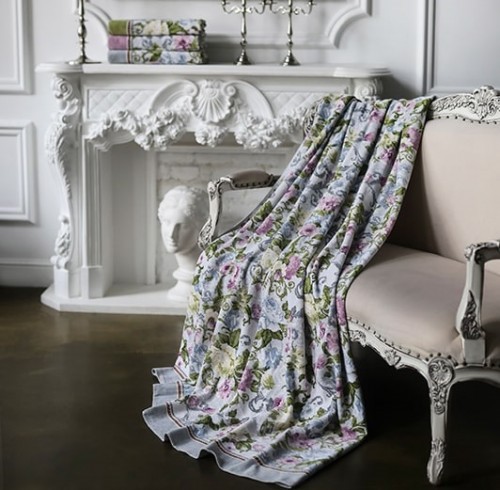 Плед Feiler EKATERINA зеленый