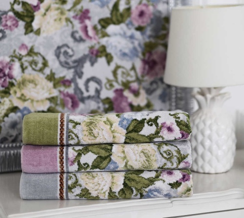 Полотенце Feiler EKATERINA зеленое