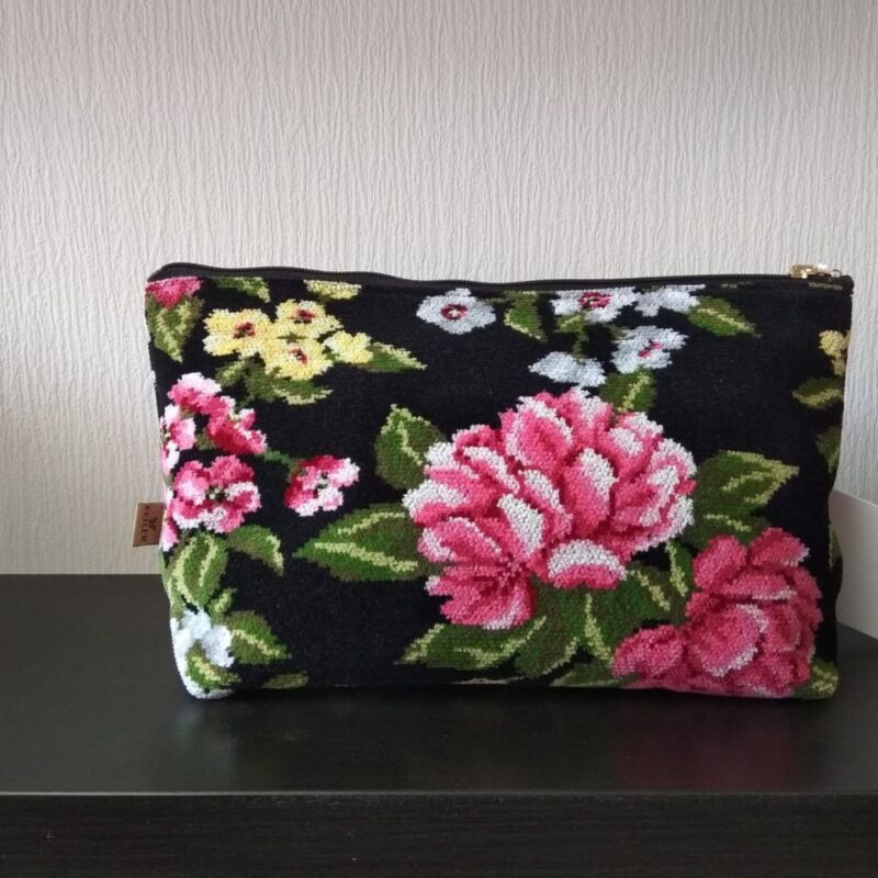 Косметичка Feiler PEONY SCHWARZ черная