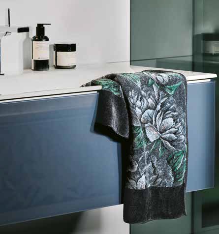 Полотенце Feiler DARK PEONY графит