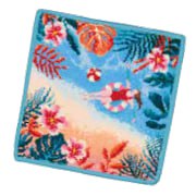 Салфетка Feiler  PLATA TROPICAL blue