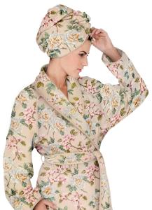 Тюрбан Feiler VANILA ROSE кремовый